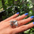 Peanut...Sterling Silver Tree Frog Ring, Frog Ring, Treefrog Ring, Tree Frog Ring, Silver Tree Frog Ring