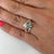 Twig Style Solitaire Ring, Blue Aquamarine Wedding Ring, Beautiful Alternative Wedding Ring, Branch, Nature, Tree Style by Dawn Vertrees