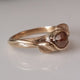 Leaf and Twig Engagement Ring, Rose Cut Diamond Engagement Ring, Made to Order Leaf Engagement Ring in Gold by Dawn Vertrees