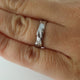 Twig Wedding Band with Leaves in Silver, Gold or Platinum, Hand Sculpted by Dawn Vertrees
