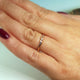 Scattered Diamond Leaf and Twig Wedding Band,14k, 18, Gold Diamond Twig Band with Scattered Diamonds by Dawn Vertrees