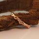 Scattered Diamond Leaf and Twig Wedding Band,14k, 18, Gold Diamond Twig Band with Scattered Diamonds by Dawn Vertrees