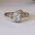 Twig Engagement Ring, Raw Uncut Rough Diamond Engagement Ring, Leaf Engagement Ring or Promise Ring in Gold by Dawn Vertrees