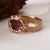 Raw Gemstone Mens Wedding Band in Gold, Raw Diamond, Sapphire or Ruby, One-of-a-kind hand sculpted Mens Twig Wedding Band by Dawn Vertrees