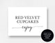 Buffet Sign, Buffet Food Sign, Buffet Cards, Food Labels, Tented Cards, Food Stations, Wedding Template, PDF Instant Download #BPB310_65