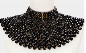 Pearl Bib Necklace