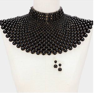 Pearl Bib Necklace