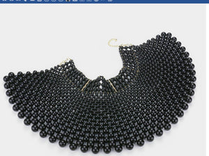 Pearl Bib Necklace