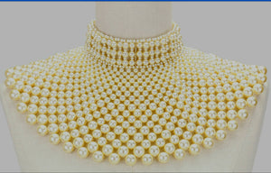 Pearl Bib Neclace
