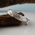 Twig Wedding Band with Leaves in Silver, Gold or Platinum, Hand Sculpted by Dawn Vertrees