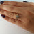 Rough Uncut Diamond, Leaf and Pebble Collection, One-of-a-Kind Hand Sculpted Stacking Engagement, Wedding Ring by Dawn Vertrees