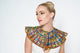 Ohemaa Small Ankara Print laced Cape