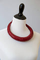 Genuine leather necklace - SALE