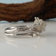 14k Yellow White or Rose Gold Raw Uncut Rough Twig Diamond (Solitaire Only) Engagement Ring, wedding ring, Promise Ring by Dawn Vertrees