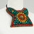 Tibet beaded choker turquoise bib necklace