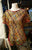 Ankara print laced top