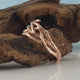 Women's Branch Wedding Band, Twig Engagement Ring, 14k, 18k, Yellow, White, Rose, Green Gold, Hand sculpted by Dawn Vertrees