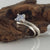 Blue Montana Sapphire Twig Bridal Set, Sterling Silver with Colorful Sapphires by Dawn Vertrees