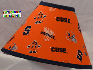 NCAA Syracuse University Fabric Lamp Shade (10 Sizes to Choose From!)