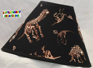 Dinosaur Fabric Lamp Shade (10 Sizes to Choose From!)