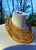 Recyled Flipflop Multistrand Necklace - Caramel