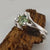 Twig Bridal Set with polished Montana Sapphire Gemstone, Made-to-Order, Gold, Wedding Bridal Set Hand Sculpted by Dawn Vertrees