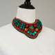 Statement Bib Necklace Women Chunky Choker Tibetan Jewelry