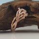 Women's Branch Wedding Band, Twig Engagement Ring, 14k, 18k, Yellow, White, Rose, Green Gold, Hand sculpted by Dawn Vertrees