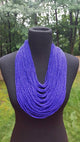 SALE - 100 Strand Glassbeads Necklace
