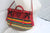 Halimatu Straw Leather bag, Vintage bag, Authentic hand made messenger bag