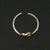 Silver Mountain Range Toe Ring