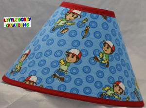 Disney Handy Manny Fabric Lamp Shade (10 Sizes to Choose From)
