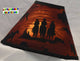 Western Cowboy Sunset Riding Horse Fabric Lamp Shade  (10 Sizes to Choose From!)