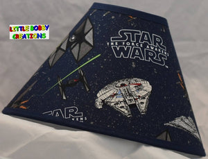 Star Wars Ships Spacecraft Fighters Fabric Lamp Shade  (10 Sizes to Choose From!)