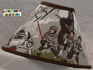 Star Wars Darth Vader Princess Luke Fabric Lamp Shade  (10 Sizes to Choose From!)