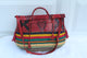 Halimatu Straw Leather bag, Vintage bag, Authentic hand made messenger bag