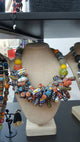 Ghana trade beads necklace