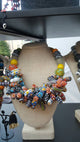 Ghana trade beads necklace