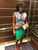 Scalloped Ankara Vest