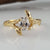 14K or 18K Gold Unique Engagement Ring by Dawn Vertrees, Radiant Cut Moissanite Diamond Branch Style Wedding Ring by Dawn Vertrees Jewelry