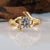 1ct Moissanite Round Forever One Ring, Round Moissanite Engagement Ring, Gold Wedding Ring, Moissanite Diamond Promise Ring by Dawn Vertrees
