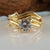 Moissanite Engagement Ring set, Branch Style Engagement Rings, Moissanite Diamond Wedding ring set by Dawn Vertrees Jewelry