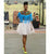 Ohemaa Ankara Print laced bib withFRINGE-
