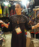 Ankara Button bib