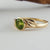1ct Leaf and Twig Gemstone Engagement Ring, Anniversary Band, Promise Ring in 14k or 18K Gold by Dawn Vertrees Jewelry