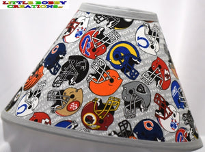 NFL Football Team Helmet Lamp Shade (10 Sizes to Choose From)