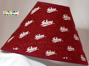NCAA Indiana University Fabric Lamp Shade