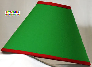 LBC's Solid KELLY GREEN Fabric Lamp Shade (10 Sizes to Choose From!!!)