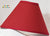 LBC's Solid RED Fabric Lamp Shade (10 Sizes to Choose From!!!)