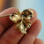 Cattleya Orchid Pendant in 14k Yellow/White or Rose Gold by Dawn Vertrees (Pendant Only)